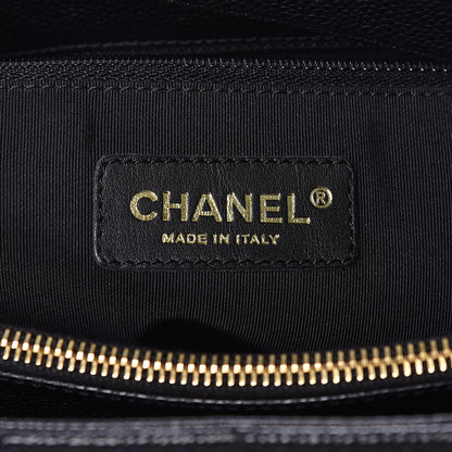 Chanel Caviar Quilted Grand Shopping Tote GST Black 6 of 10
