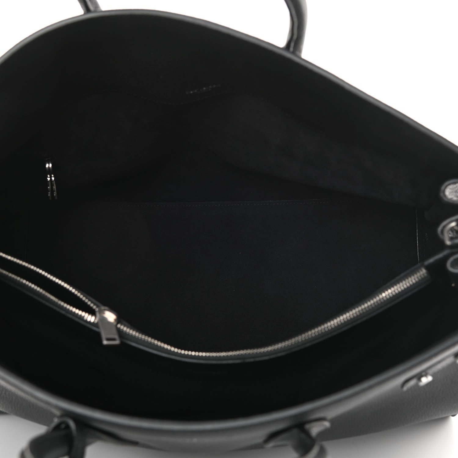 Saint Laurent Grained Calfskin Large Souple Sac De Jour Black 5 of 13