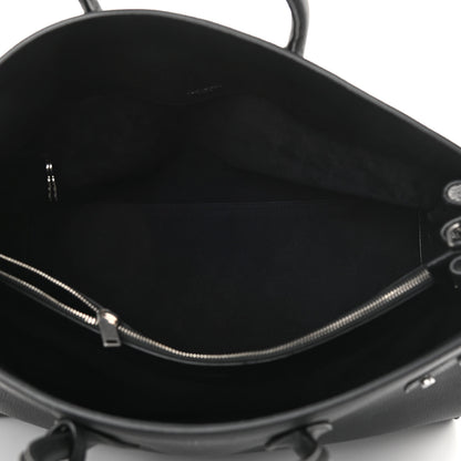 Saint Laurent Grained Calfskin Large Souple Sac De Jour Black 5 of 13