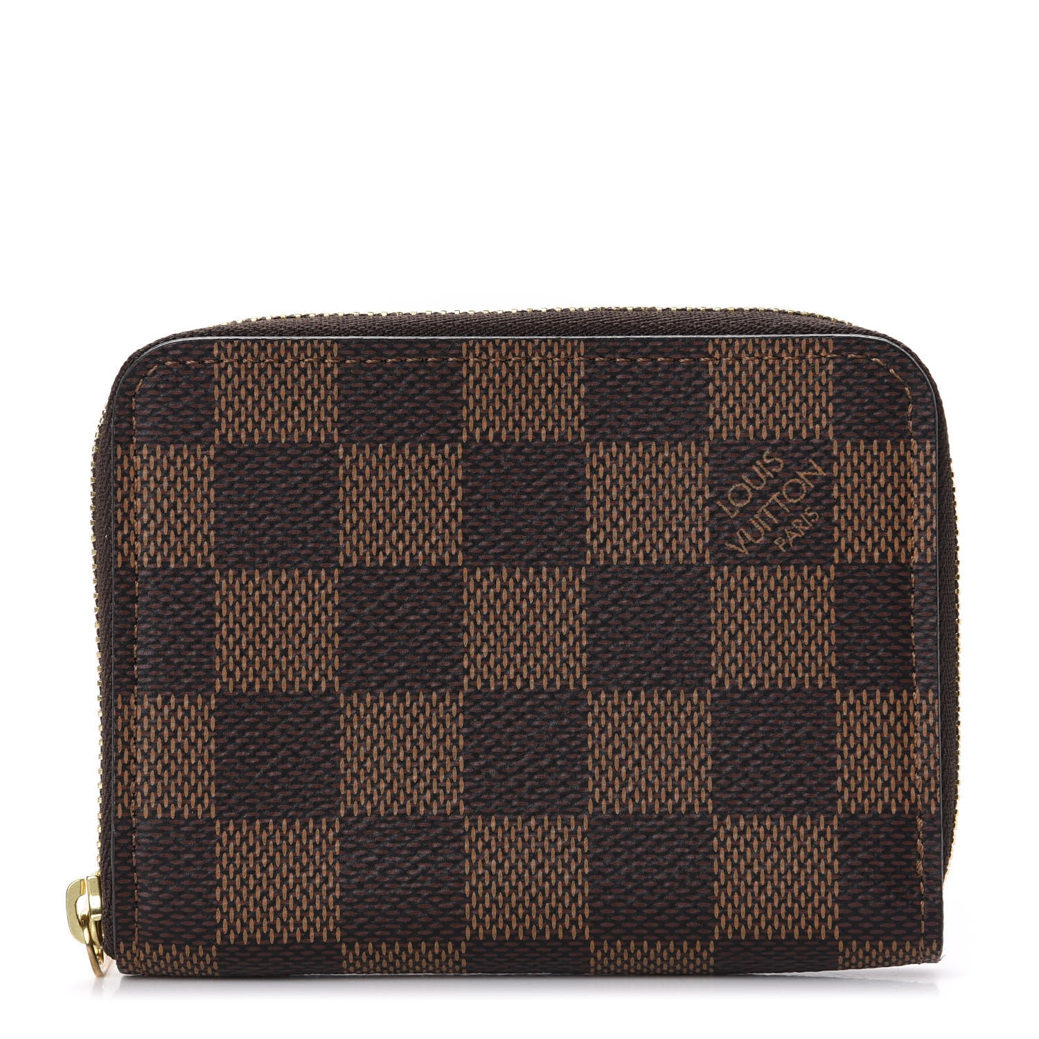 Louis Vuitton Damier Ebene Zippy Coin Purse 1 of 8