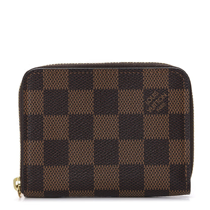 Louis Vuitton Damier Ebene Zippy Coin Purse 1 of 8