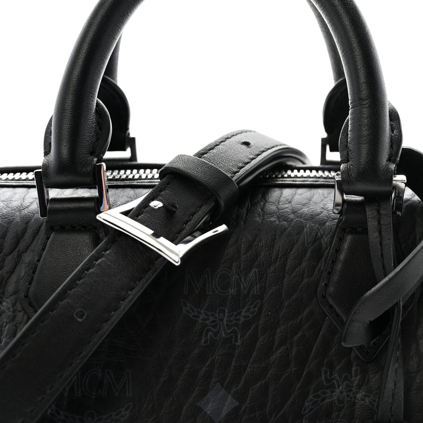 Visetos Small Ella Boston Bag Black