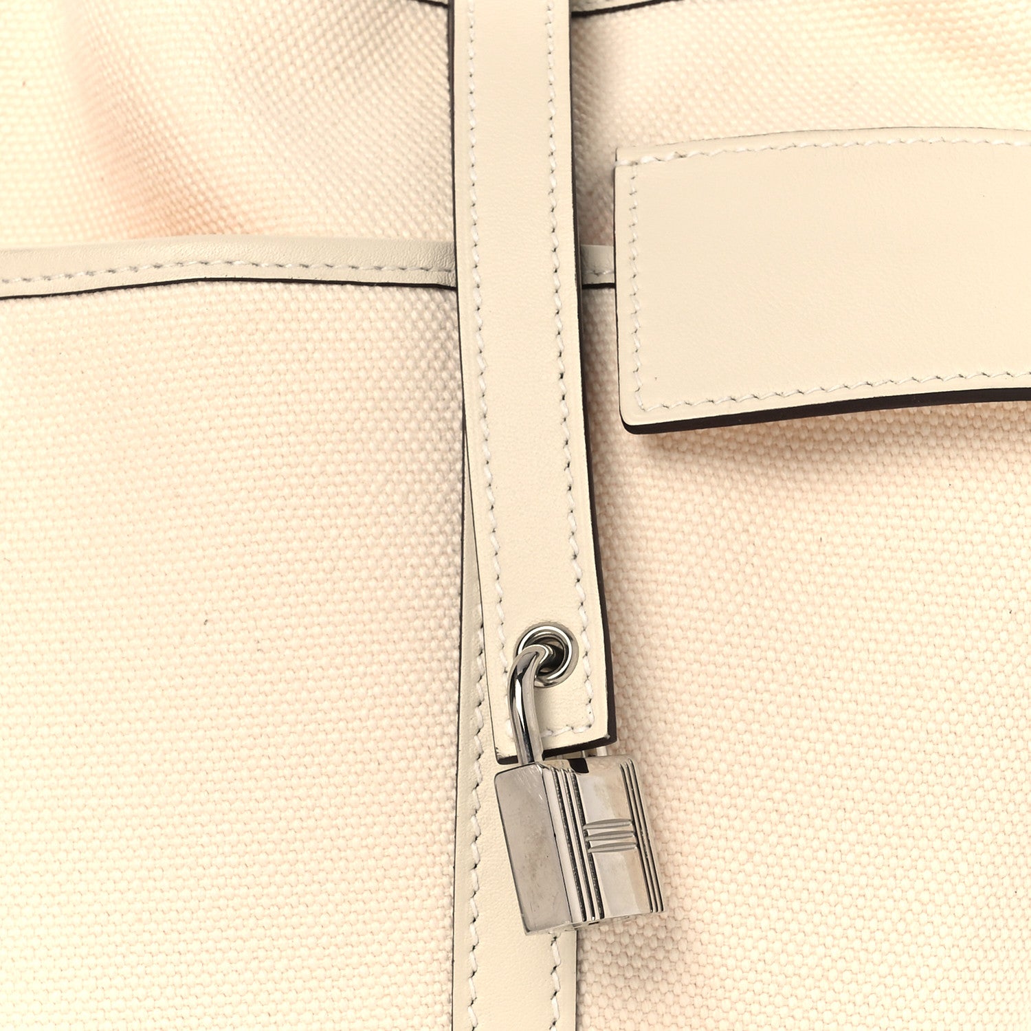 Hermes Toile Goeland Swift Cargo Picotin Lock 18 Nata 8 of 10