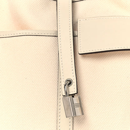 Hermes Toile Goeland Swift Cargo Picotin Lock 18 Nata 8 of 10