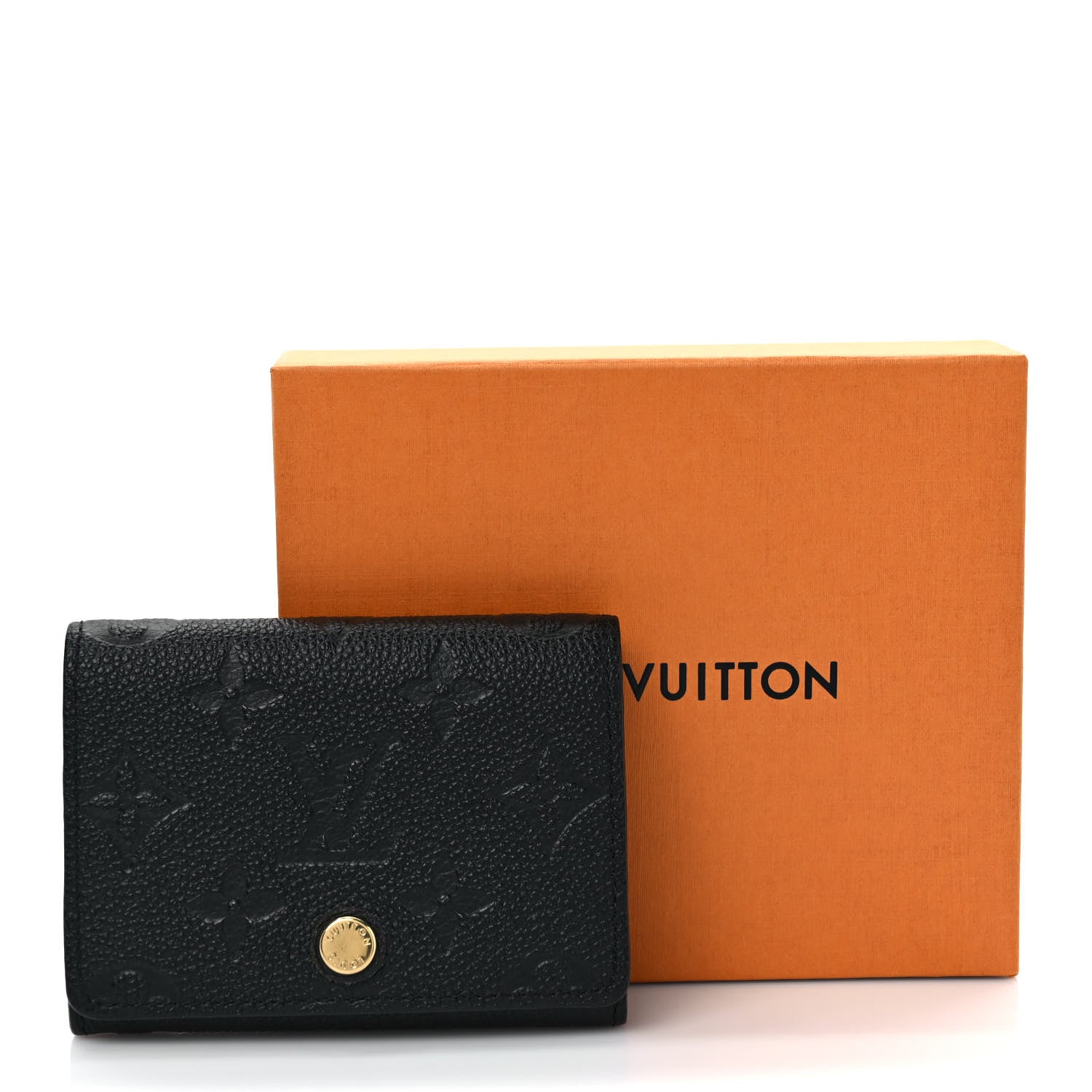 Louis Vuitton Empreinte Business Card Holder Black 7 of 7