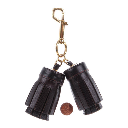Louis Vuitton Calfskin Circus Bag Charm Marron 2 of 5
