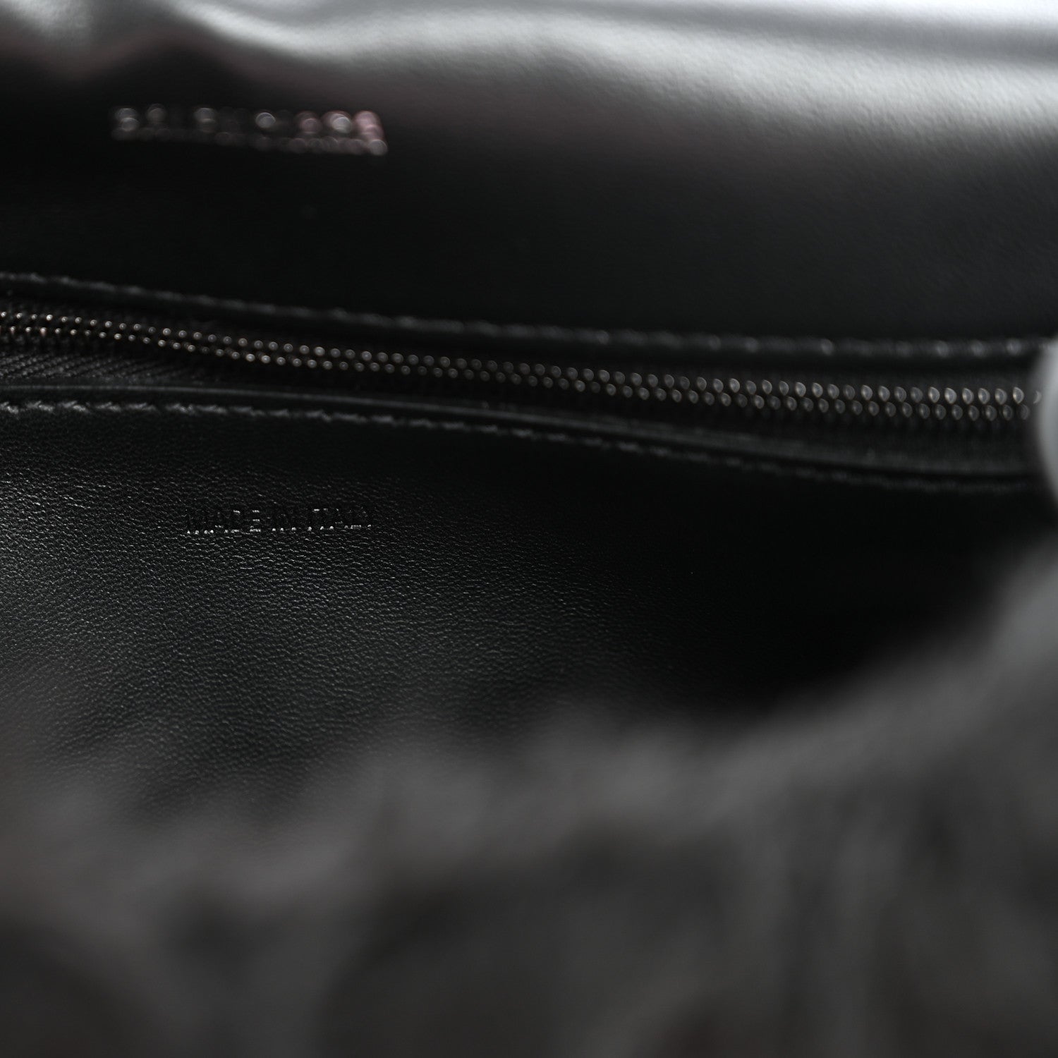 Balenciaga Faux Fur Small Downtown Shoulder Bag Black 7 of 10