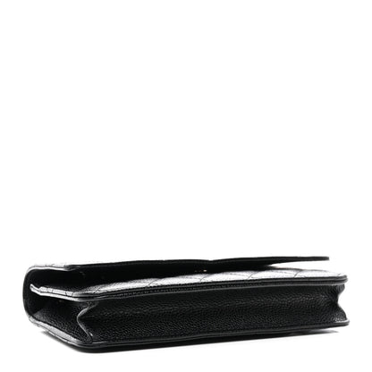 Chanel Caviar Quilted Wallet On Chain WOC Black 4 of 13