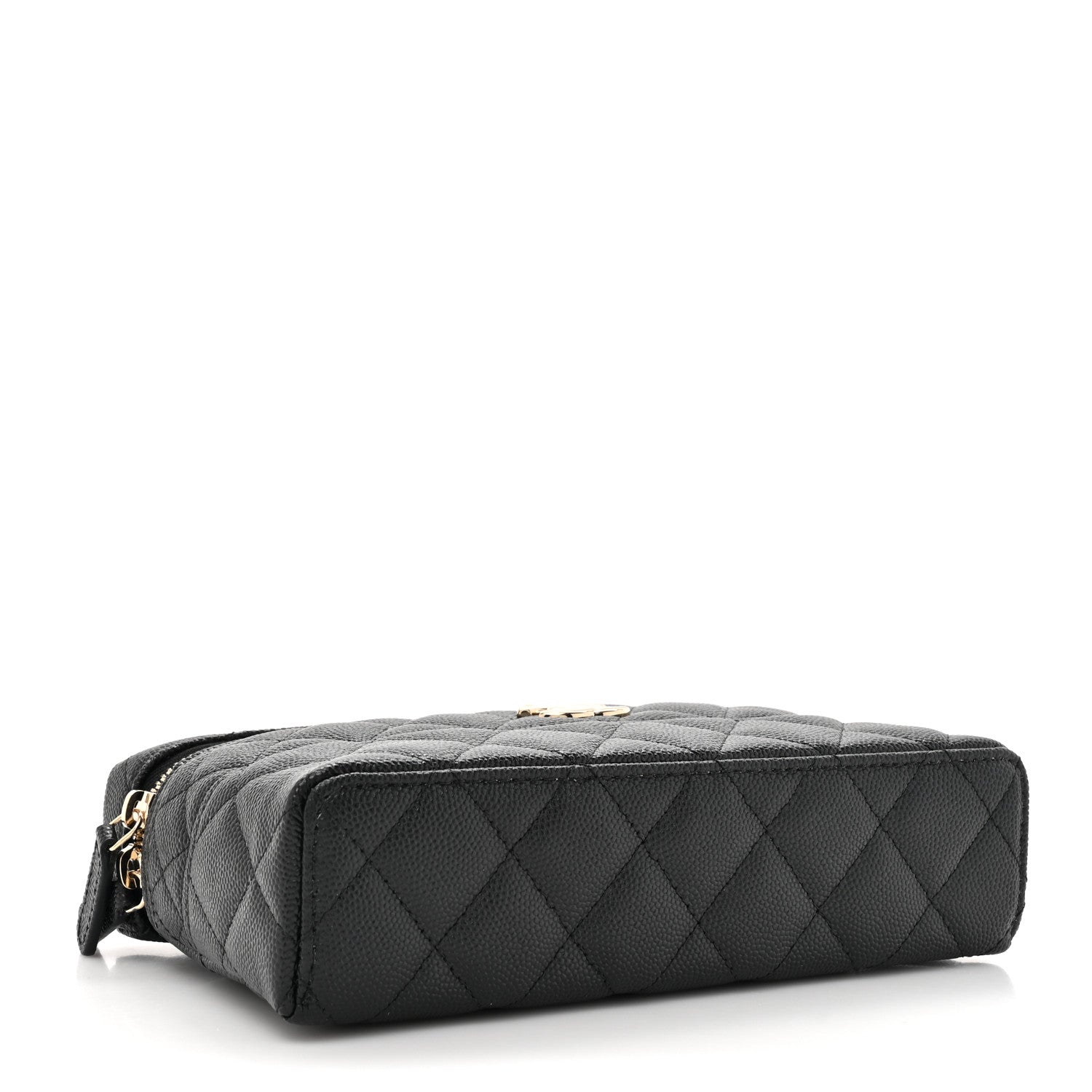 Chanel Caviar Quilted Trendy Handle Slim Vanity Black 4 of 11