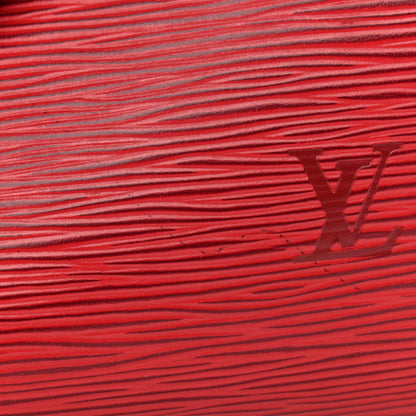 Louis Vuitton Epi Speedy 25 Castillan Red 15 of 19