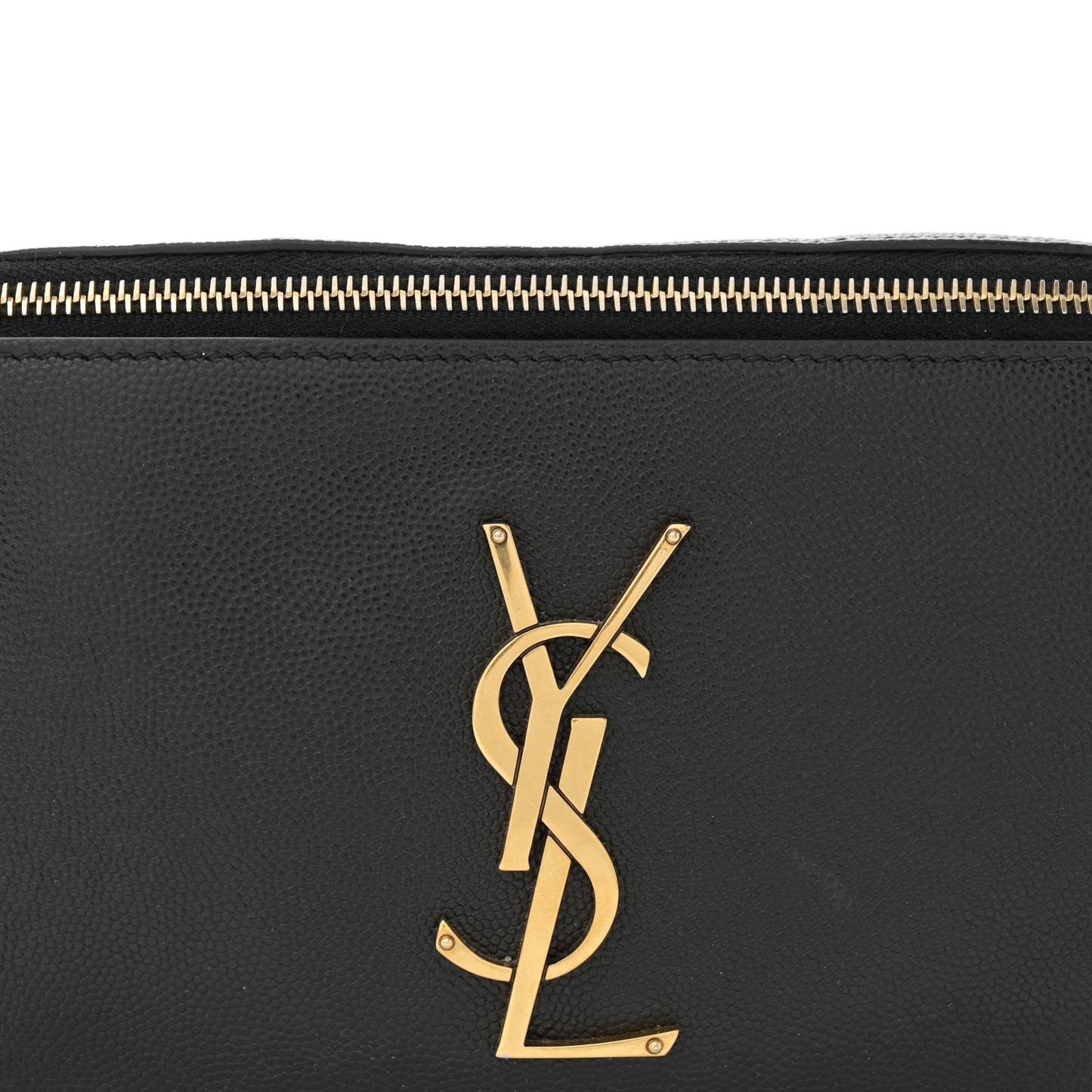 Grain De Poudre Monogram Belt Bag Black