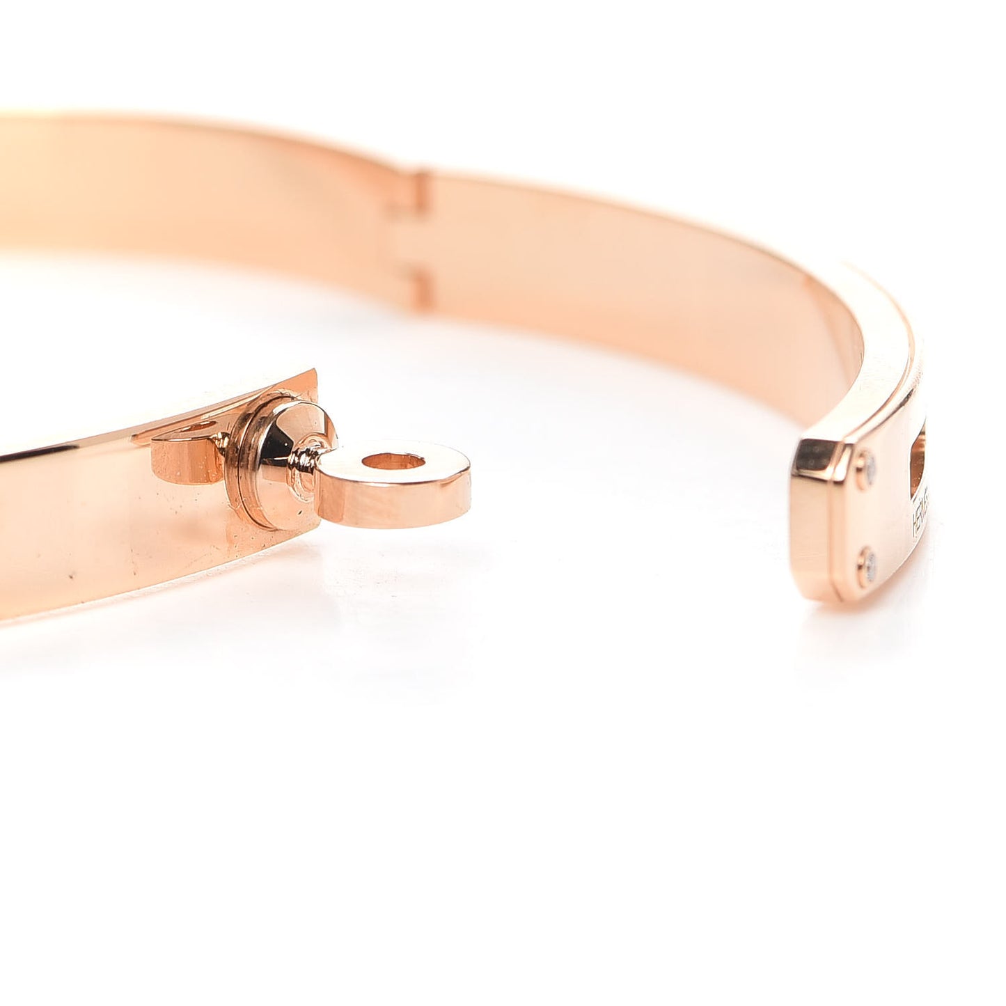 18K Rose Gold Diamond PM Kelly Bracelet SH