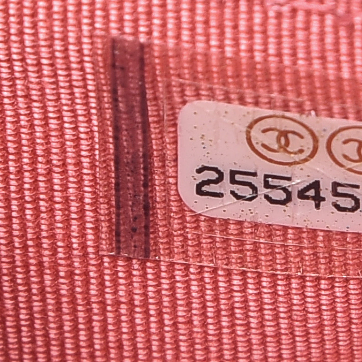 Metallic Caviar Quilted Flap Card Holder Pink