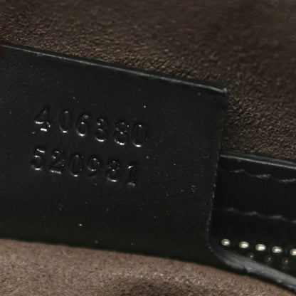 Gucci Guccissima Signature Medium Duffle Black 6 of 8