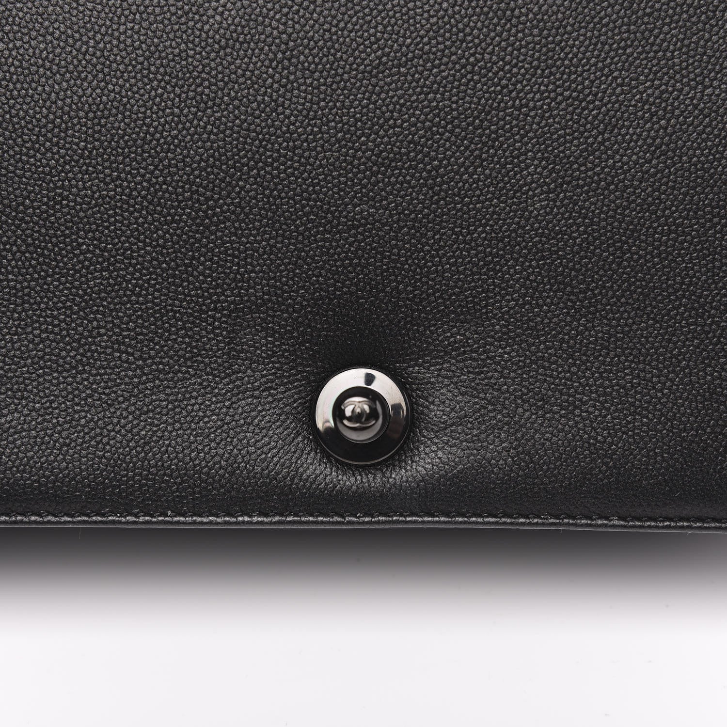 Chanel Caviar Quilted Medium Boy Flap So Black 13 of 13