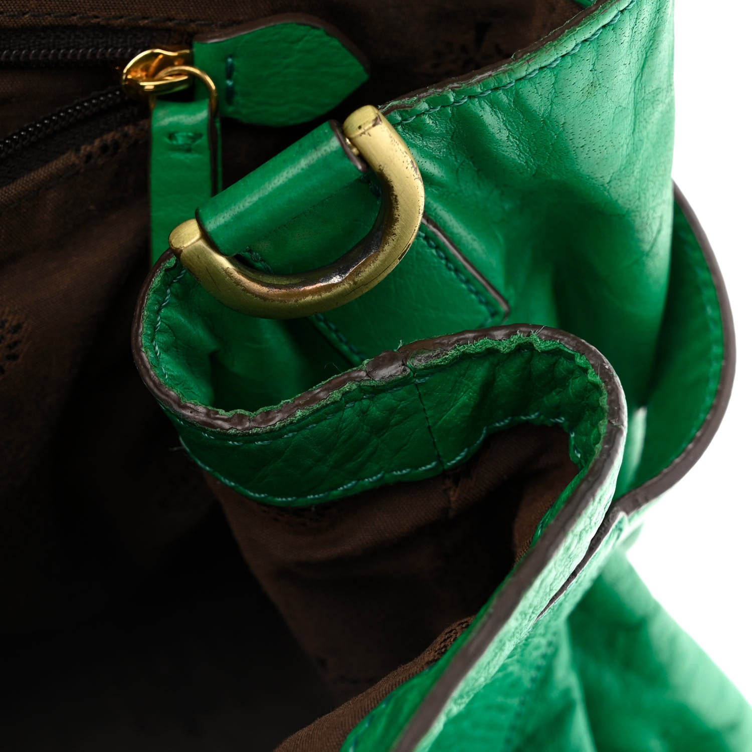 Mulberry Soft Buffalo Medium Alexa Aqua Green 16 of 17