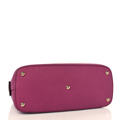Gucci Dollar Calfskin Dome Bag Purple 4 of 10