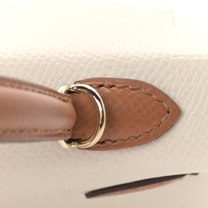 Hermes Epsom Mini Horseshoe Kelly Sellier 20 Craie Sesame 9 of 32