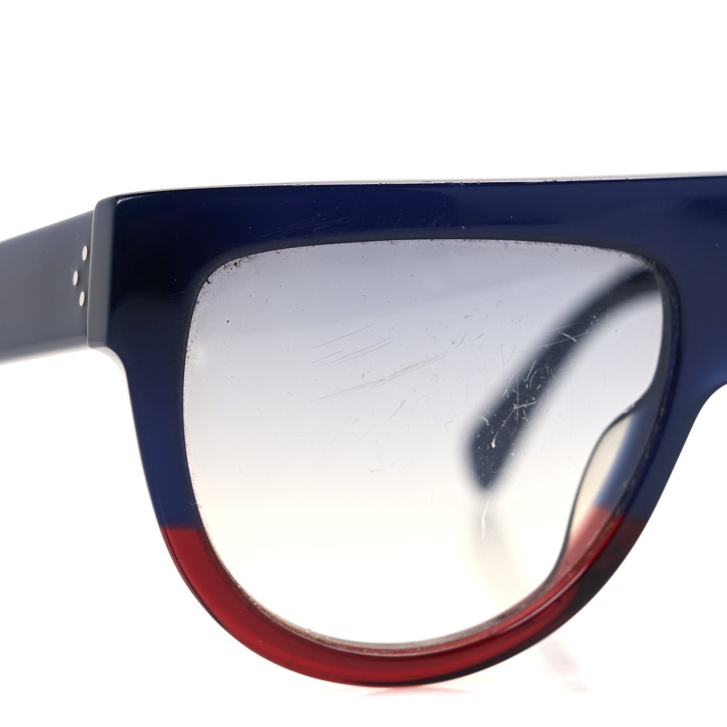 Acetate Shadow Sunglasses CL 41026/S Blue Red