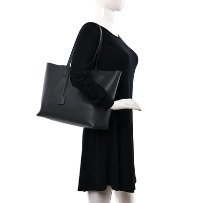 Saint Laurent Calfskin Large Shopping Tote Earth 2 of 12