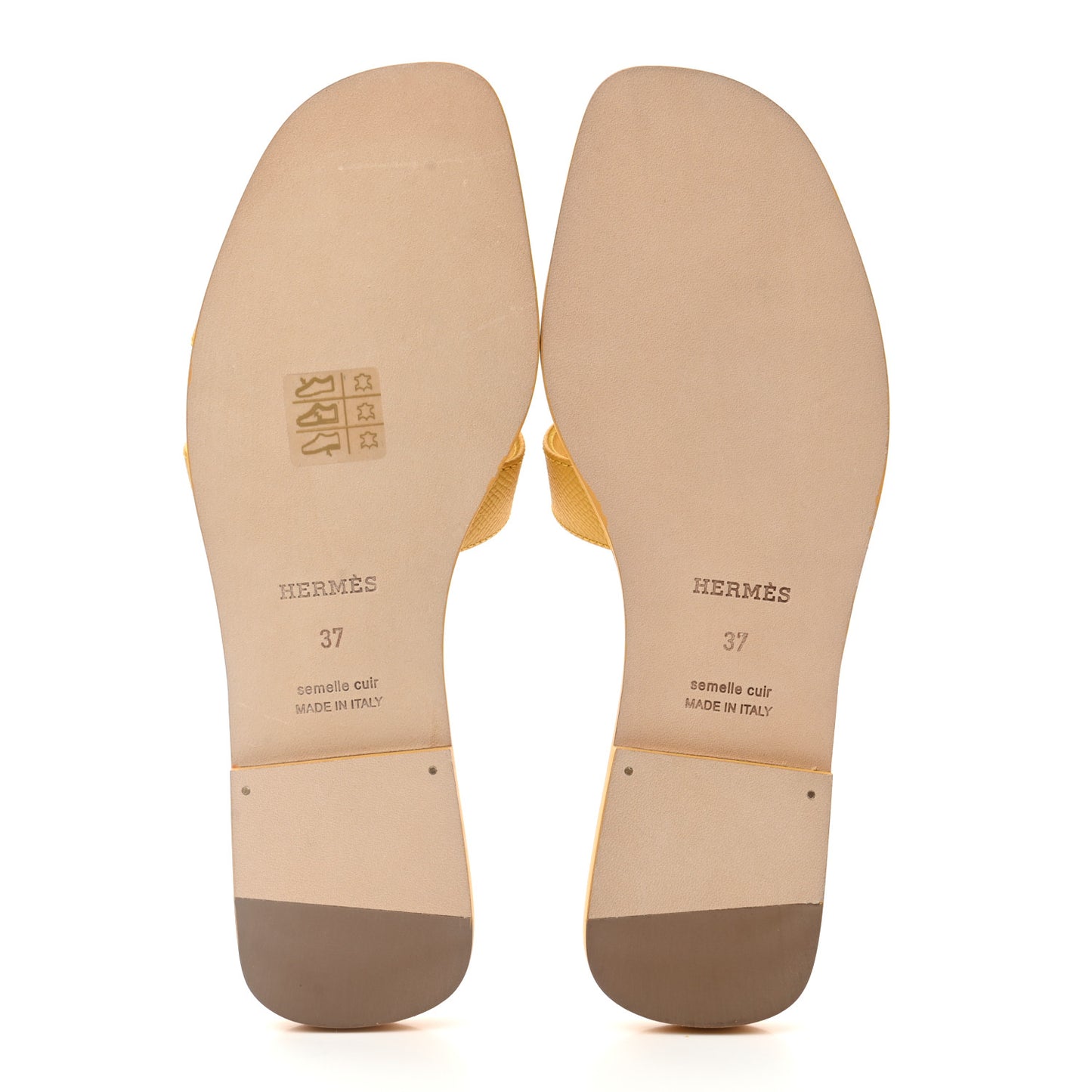 Epsom Oran Sandals 37 Jaune Sable