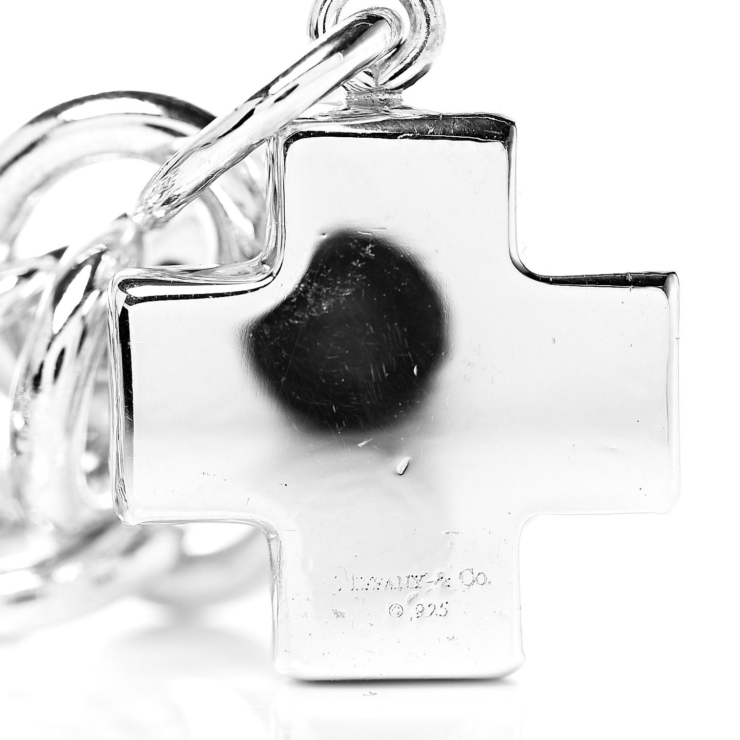 Sterling Silver Cross Charm Bracelet