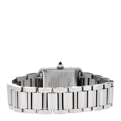 Cartier Stainless Steel 22mm Tank Must Quartz Watch 3 of 5