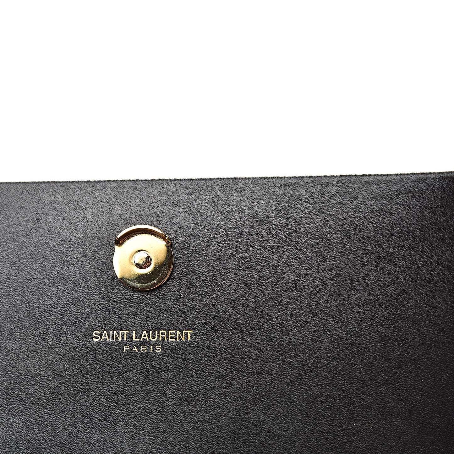 Calfskin Small Classic Monogram Kate Tassel Satchel Black