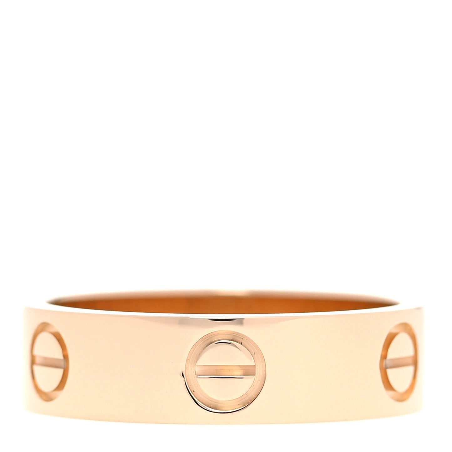 18K Yellow Gold 5.5mm LOVE Ring 56 7.5