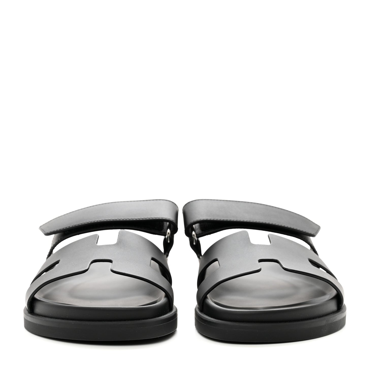 Calfskin Womens Chypre Sandals 36 Black