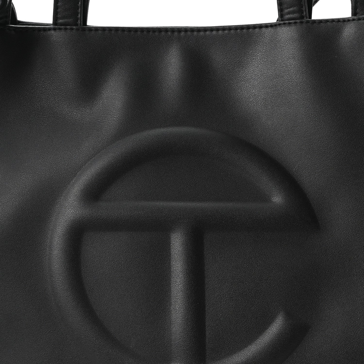Telfar Vegan Leather Medium Shopping Bag Black 8 of 10