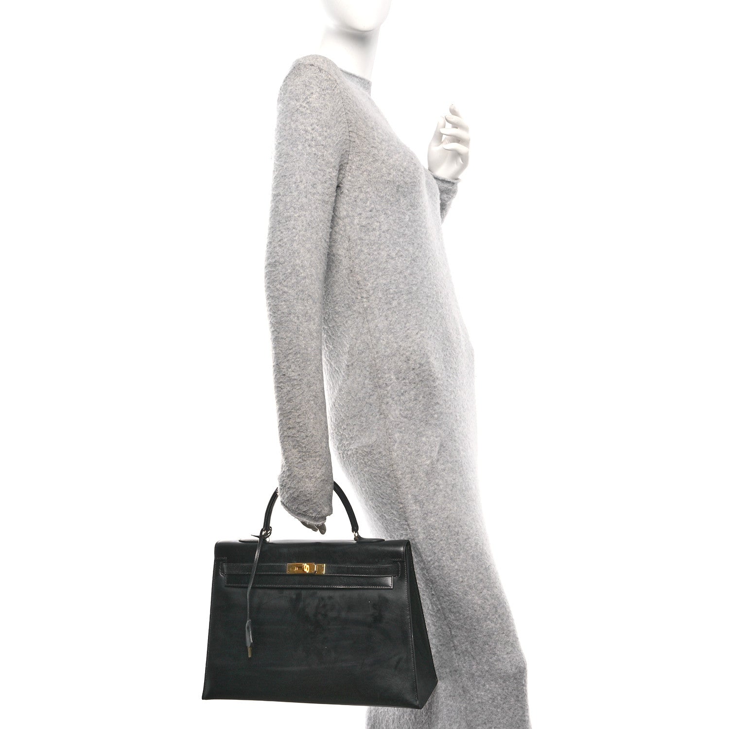 Hermes Box Kelly Sellier 35 Black 2 of 10