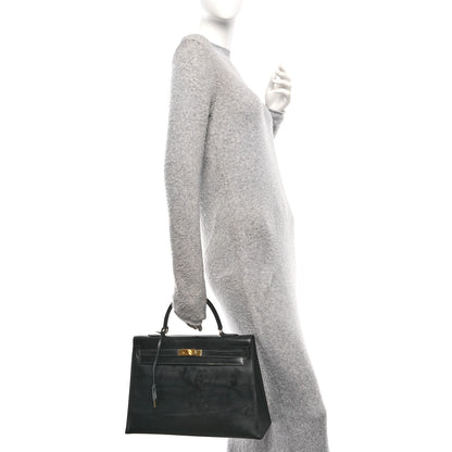Hermes Box Kelly Sellier 35 Black 2 of 10
