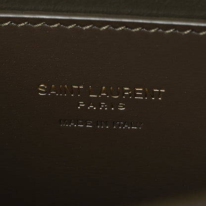 Saint Laurent Box Calfskin Mini Voltaire Shoulder Bag  Deep Musk 6 of 11