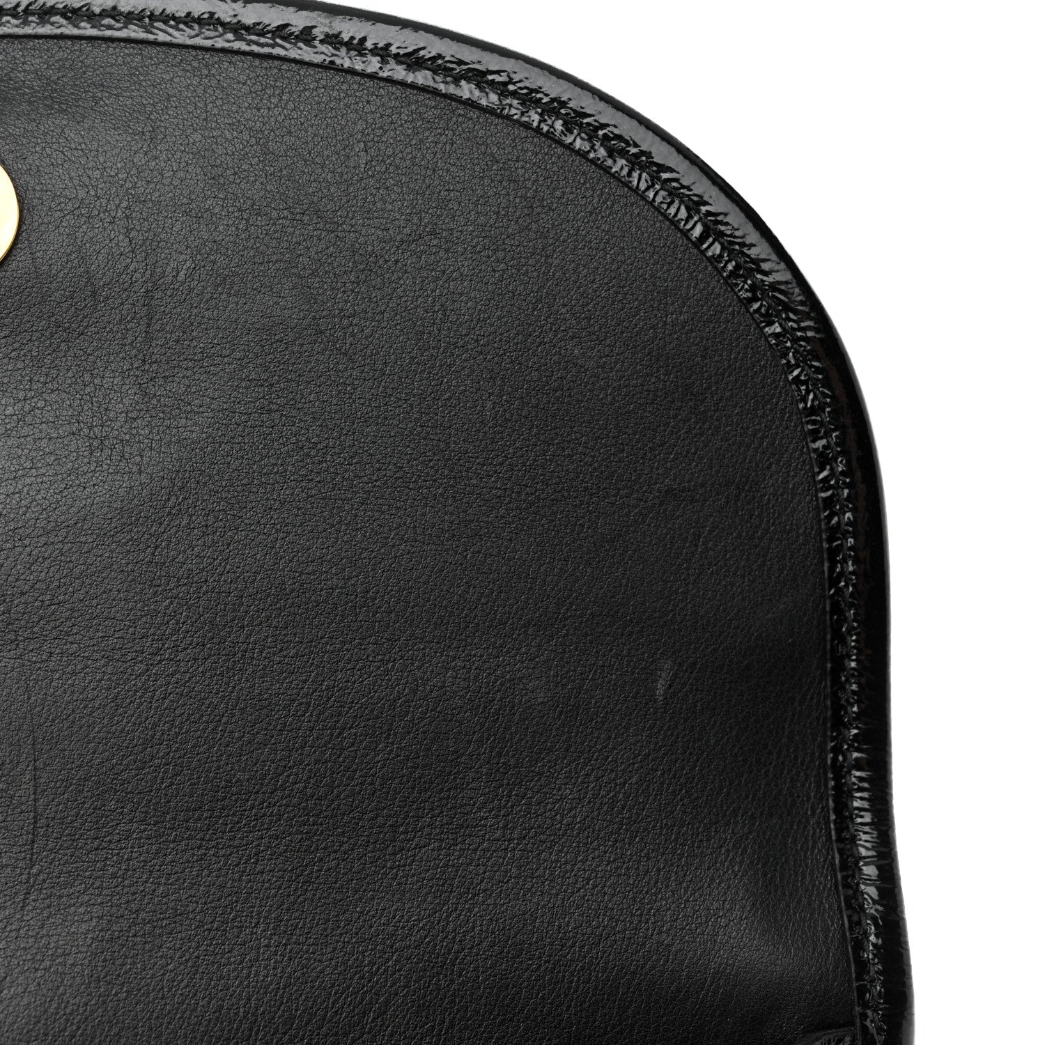 Gucci Velvet GG Monogram Web Small Rajah Slim Flap Shoulder Bag Brown Black 12 of 13