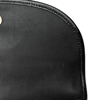 Gucci Velvet GG Monogram Web Small Rajah Slim Flap Shoulder Bag Brown Black 12 of 13