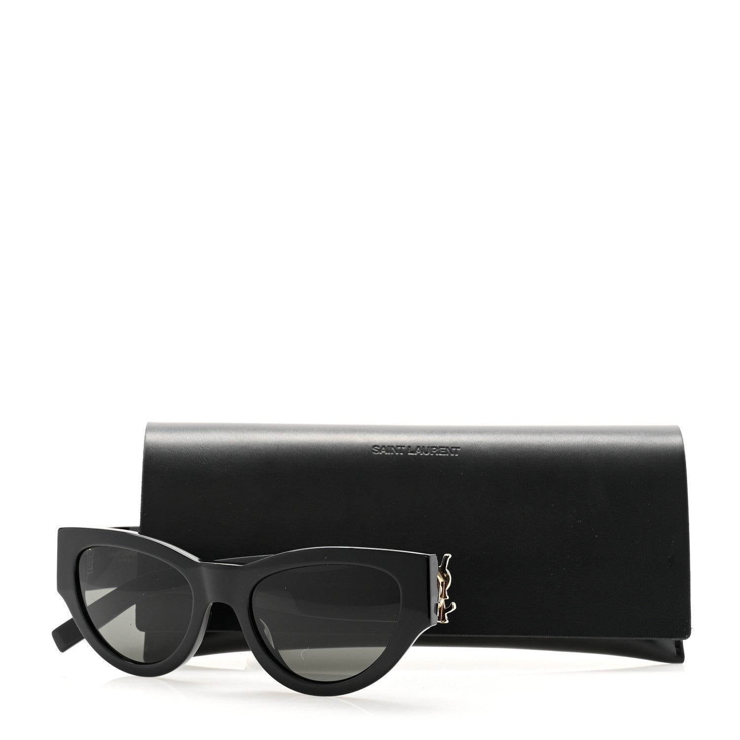Saint Laurent Acetate Sunglasses SL M94 Black 8 of 8