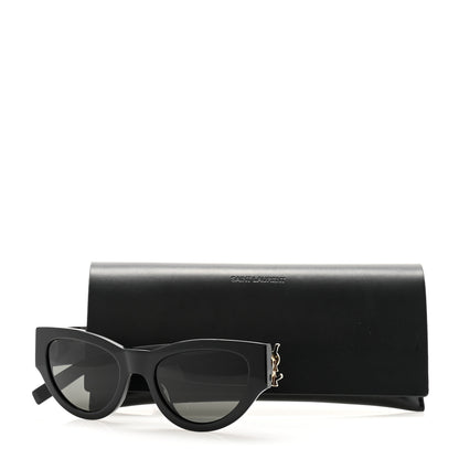 Saint Laurent Acetate Sunglasses SL M94 Black 8 of 8