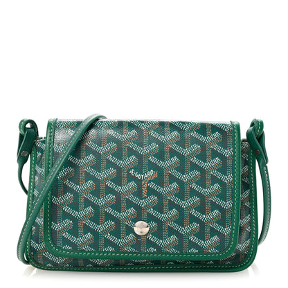 Goyard Goyardine Plumet Wallet Clutch Green 1 of 11