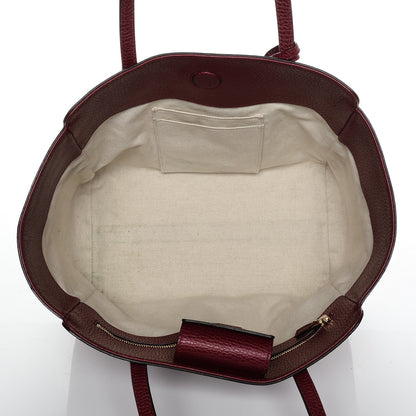 Gucci Dollar Calfskin Small Swing Tote Raspberry 5 of 9