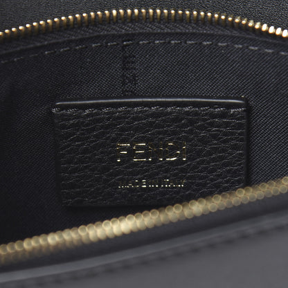 Fendi Vitello Liberty Lucido F is Fendi Medium Envelope Wallet on Chain Black 6 of 10