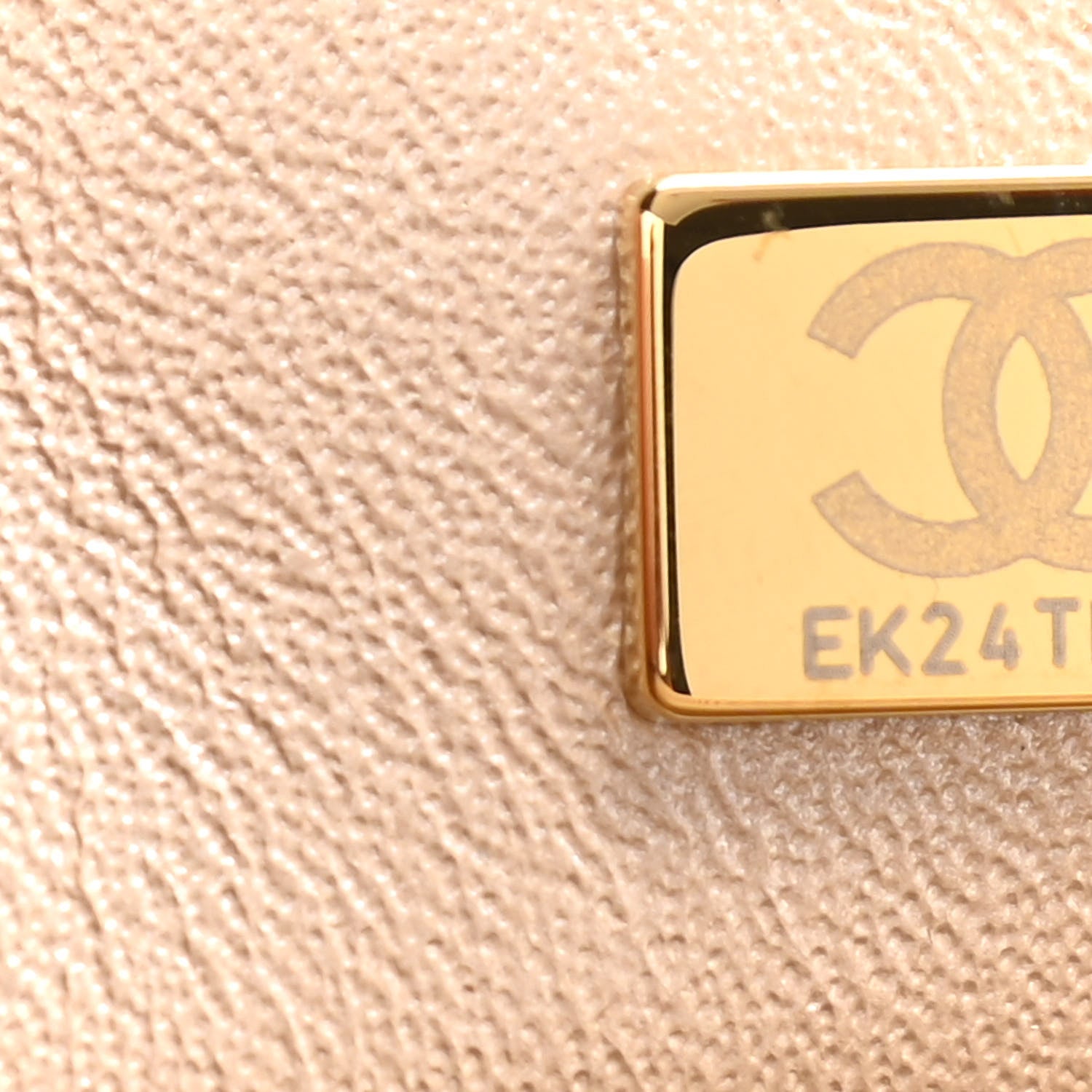 Chanel Metallic Goatskin Quilted Mini Rectangular Flap Gold 7 of 10