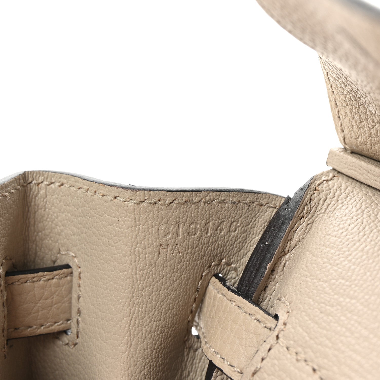 Hermes Togo Birkin 25 Trench 6 of 10
