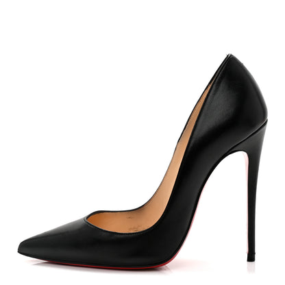 Christian Louboutin Nappa Shiny So Kate 120 Pumps 35.5 Black 1 of 11
