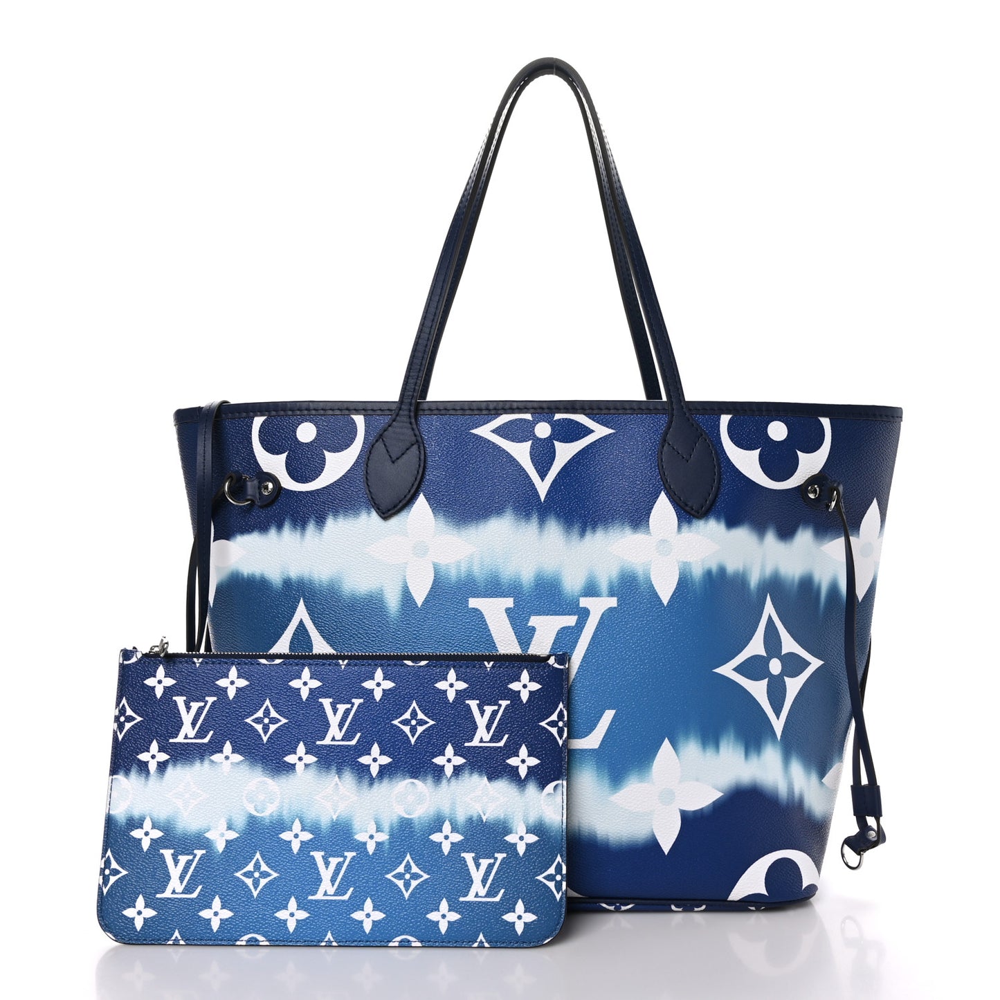 Monogram Escale Neverfull MM Blue