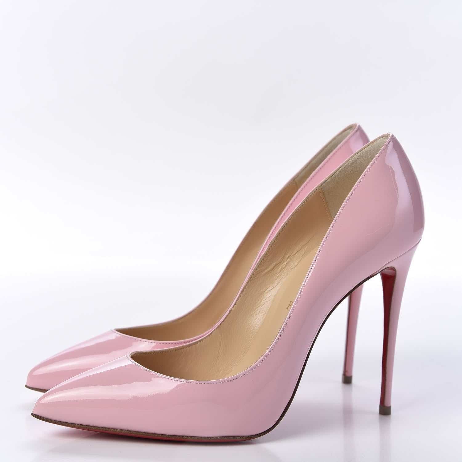 Christian Louboutin Patent Pigalle Follies 100 Pumps 39.5 Eglantine 2 of 9