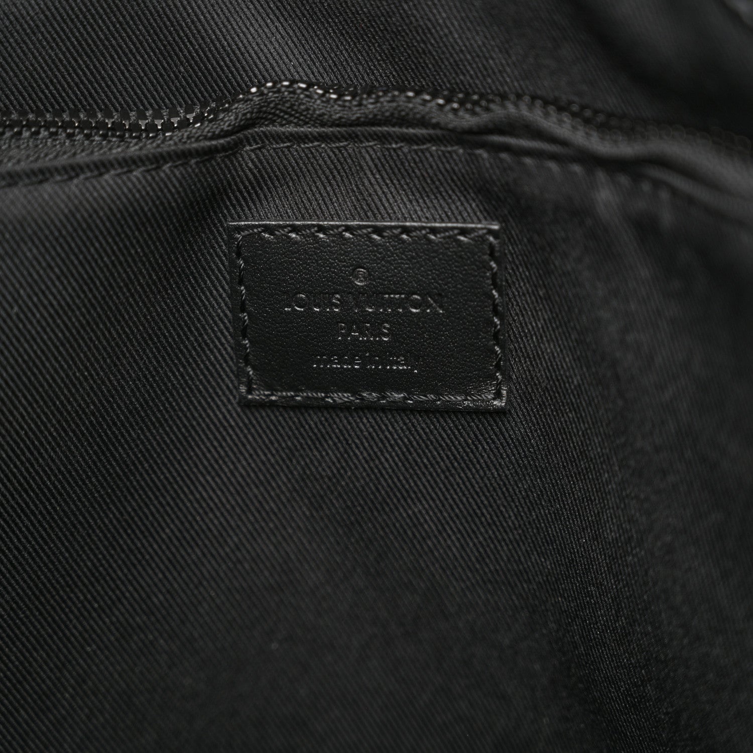 Louis Vuitton Monogram Eclipse Saumur Tote Black 6 of 10