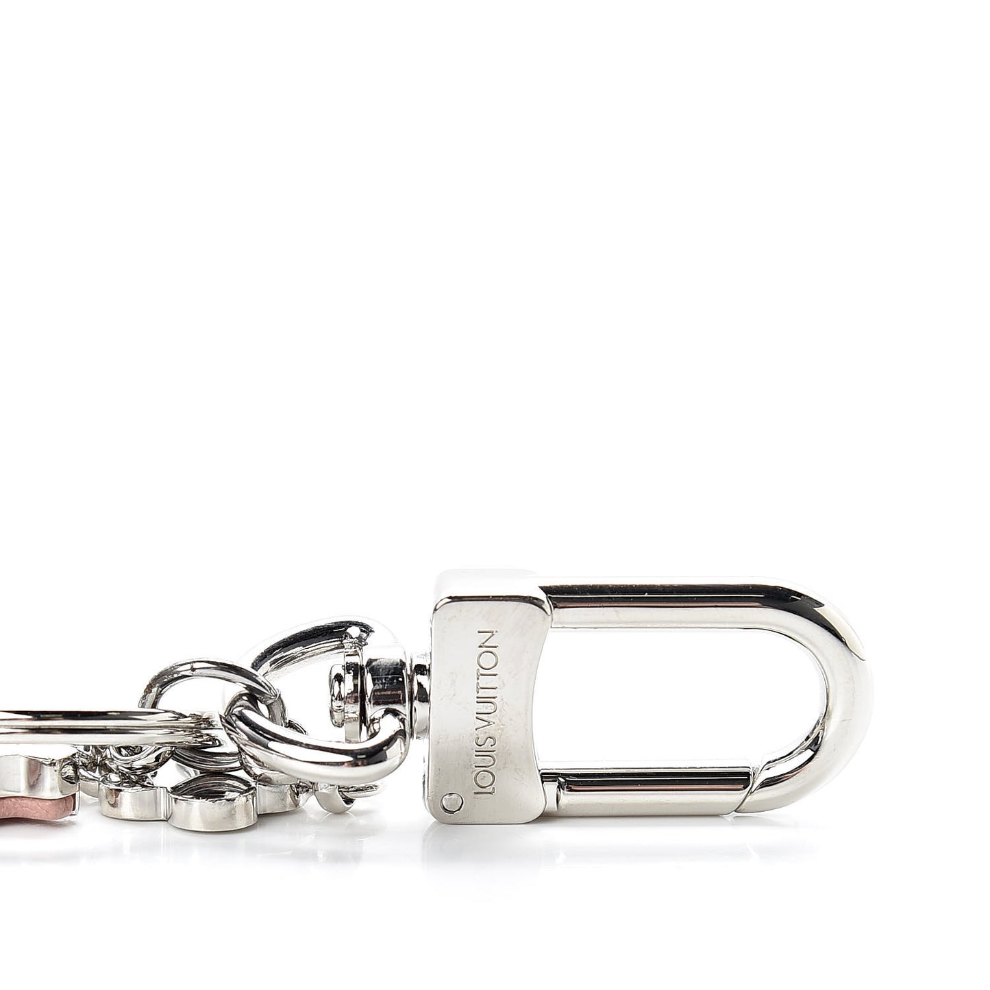 LV Capucines Bag Charm and Key Holder Magnolia