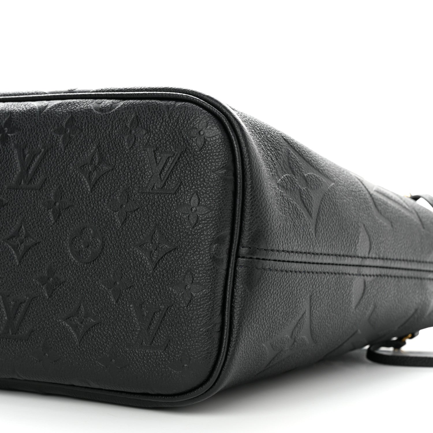 Louis Vuitton Empreinte Monogram Giant Neverfull MM Black 10 of 11