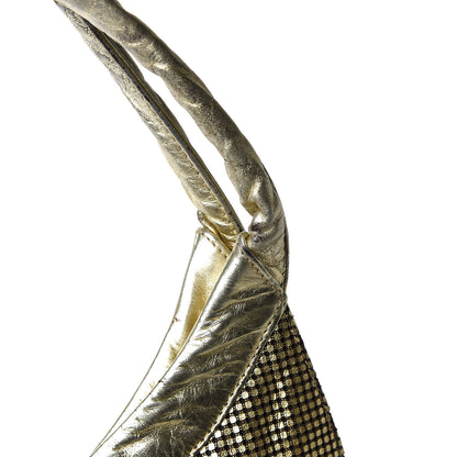 Chanel Metallic Perforated Lambskin Hollywood Hobo Silver 17 of 17